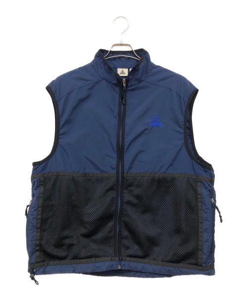 NIKE ACG（ナイキエーシージー）NIKE ACG (ナイキエーシージー) 90sナイロンベスト ネイビー サイズ:Lの古着・服飾アイテム