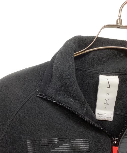 NIKE（ナイキ）NIKE (ナイキ) TRAVIS SCOTT (トラヴィススコット) ボアジャケット ブラック サイズ:Mの古着・服飾アイテム