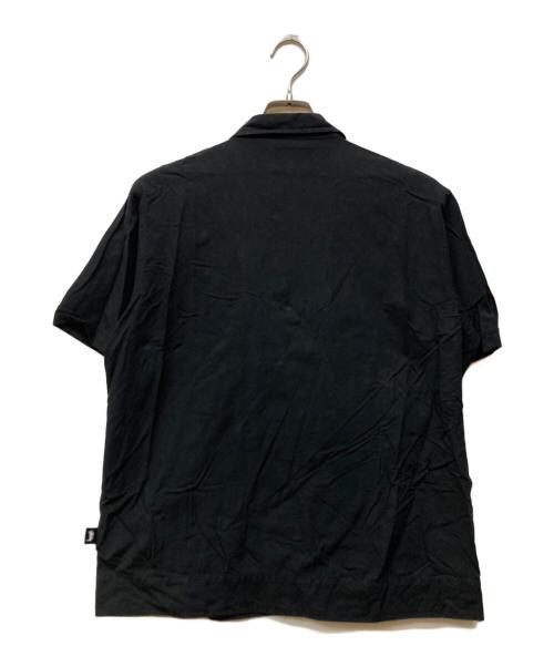 stussy（ステューシー）stussy (ステューシー) striped knit panel ブラック サイズ:Ｓの古着・服飾アイテム