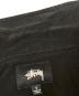 中古・古着 stussy (ステューシー) striped knit panel ブラック サイズ:Ｓ：8000円