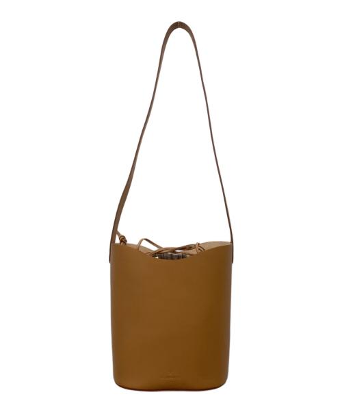 IL BISONTE（イル ビゾンテ）IL BISONTE (イル ビゾンテ) バケットバッグ ブラウンの古着・服飾アイテム