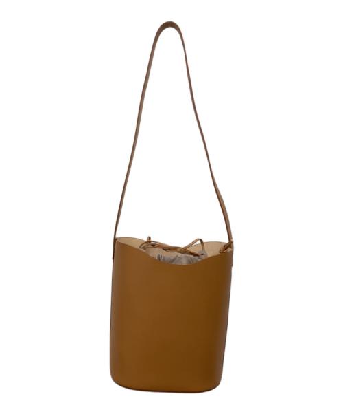 IL BISONTE（イル ビゾンテ）IL BISONTE (イル ビゾンテ) バケットバッグ ブラウンの古着・服飾アイテム