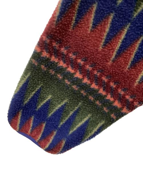 Patagonia（パタゴニア）Patagonia (パタゴニア) 90'sシンチラスナップT レッド×グリーン サイズ:Mの古着・服飾アイテム