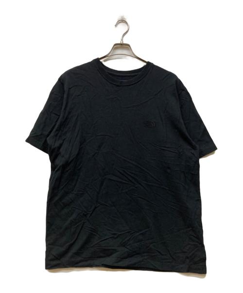 THE NORTHFACE PURPLELABEL（ザ・ノースフェイス パープルレーベル）THE NORTHFACE PURPLELABEL (ザ・ノースフェイス パープルレーベル) 7oz Field Logo Tee ブラック サイズ:Lの古着・服飾アイテム