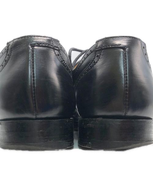 Crockett & Jones（クロケット＆ジョーンズ）Crockett & Jones (クロケット＆ジョーンズ) BARNEYS NEWYORK (バーニーズ・ニューヨーク) ウィングチップシューズ ブラック サイズ:51/2の古着・服飾アイテム