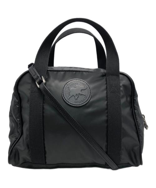 HUNTING WORLD（ハンティングワールド）HUNTING WORLD (ハンティングワールド) バチューライトクロス2WAYバッグ ブラックの古着・服飾アイテム