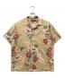 POLO RALPH LAUREN（ポロ・ラルフローレン）の古着「オープンカラーシャツ」｜ベージュ