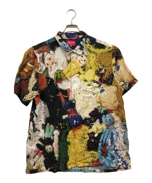 SUPREME（シュプリーム）SUPREME (シュプリーム) 18FW Mike Kelley More Love Hours Than Can Ever Be Repaid Rayon Shirt イエロー サイズ:XLの古着・服飾アイテム