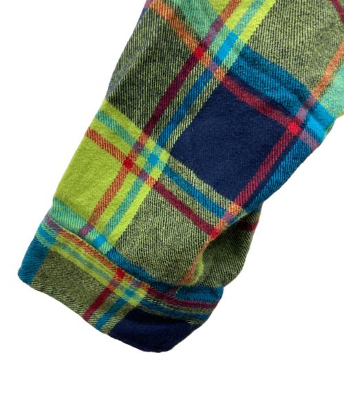 SUPREME（シュプリーム）Supreme (シュプリーム) 19SS PLAID FLANNEL SHIRT グリーン サイズ:Lの古着・服飾アイテム