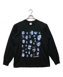 SUPREME（シュプリーム）の古着「19SS FACES L/S TEE」｜ブラック