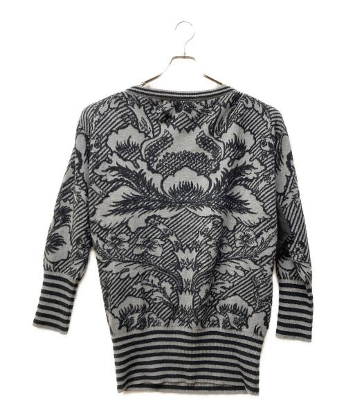 Vivienne Westwood RED LABEL（ヴィヴィアンウエストウッドレッドレーベル）Vivienne Westwood RED LABEL (ヴィヴィアンウエストウッドレッドレーベル) ニットチュニック グレー サイズ:SIZE 0/Sの古着・服飾アイテム