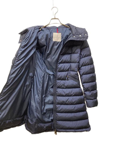 MONCLER（モンクレール）MONCLER (モンクレール) FLAMMETTEダウンコート ネイビー サイズ:SIZE 0の古着・服飾アイテム