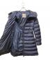 中古・古着 MONCLER (モンクレール) FLAMMETTEダウンコート ネイビー サイズ:SIZE 0：115000円