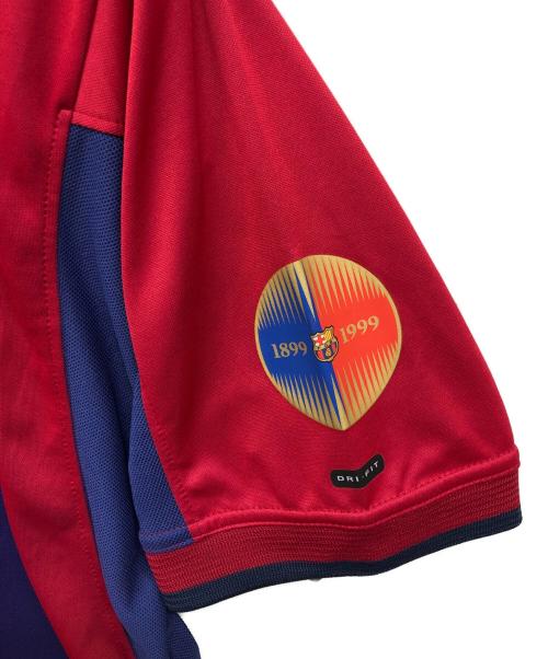 NIKE（ナイキ）NIKE (ナイキ) ゲームシャツ ブルー×レッド サイズ:Mの古着・服飾アイテム