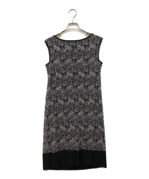 VIVIENNE TAM（ヴィヴィアンタム）VIVIENNE TAM (ヴィヴィアンタム) 金魚柄パワーネットワンピース ブラックの古着・服飾アイテム