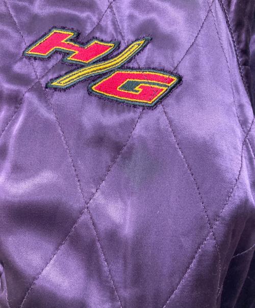 Hysteric Glamour（ヒステリックグラマー）Hysteric Glamour (ヒステリックグラマー) 別珍×キルト リバーシブルブルゾン ネイビー×パープル サイズ:SIZE Freeの古着・服飾アイテム