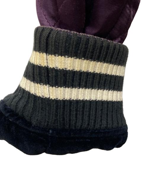 Hysteric Glamour（ヒステリックグラマー）Hysteric Glamour (ヒステリックグラマー) 別珍×キルト リバーシブルブルゾン ネイビー×パープル サイズ:SIZE Freeの古着・服飾アイテム