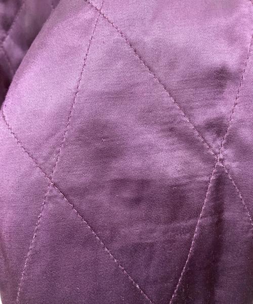 Hysteric Glamour（ヒステリックグラマー）Hysteric Glamour (ヒステリックグラマー) 別珍×キルト リバーシブルブルゾン ネイビー×パープル サイズ:SIZE Freeの古着・服飾アイテム