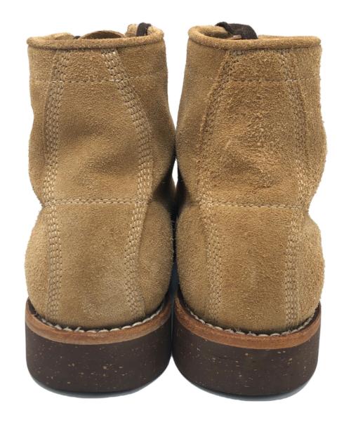 PISTOLERO（ピストレロ）PISTOLERO (ピストレロ) PLAIN TOE LACE UP BOOTS ブラウン サイズ:8 1/2の古着・服飾アイテム