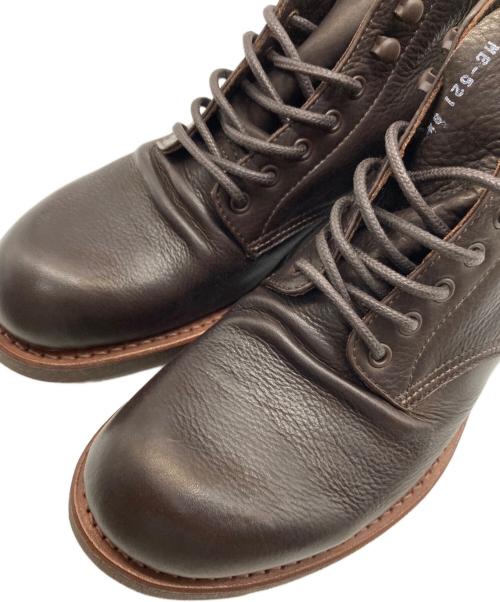 MR.OLIVE（ミスターオリーブ）MR.OLIVE (ミスターオリーブ) チェッカブーツ ブラウン サイズ:SIZE 81/2の古着・服飾アイテム