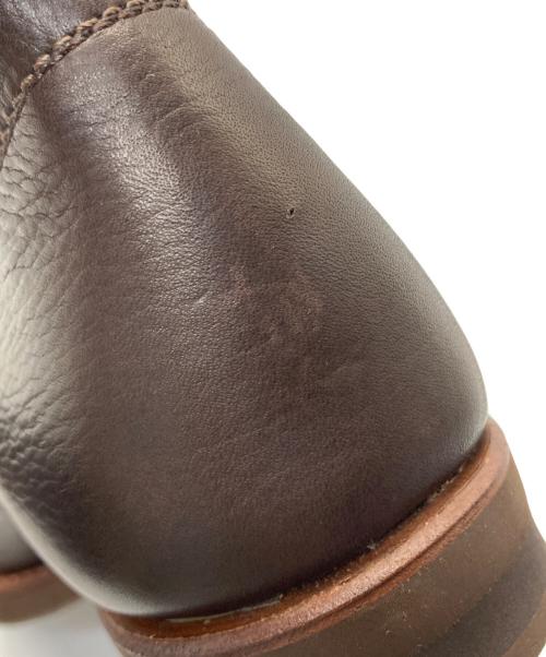 MR.OLIVE（ミスターオリーブ）MR.OLIVE (ミスターオリーブ) チェッカブーツ ブラウン サイズ:SIZE 81/2の古着・服飾アイテム