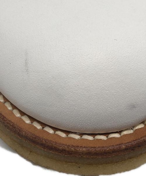 MARGARET HOWELL（マーガレットハウエル）MARGARET HOWELL (マーガレットハウエル) クレープソール ダービーシューズ ホワイト サイズ:SIZE8の古着・服飾アイテム