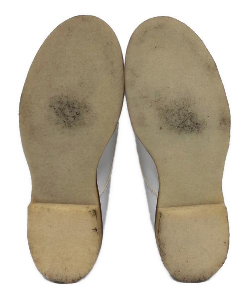 MARGARET HOWELL（マーガレットハウエル）MARGARET HOWELL (マーガレットハウエル) クレープソール ダービーシューズ ホワイト サイズ:6 1/2の古着・服飾アイテム