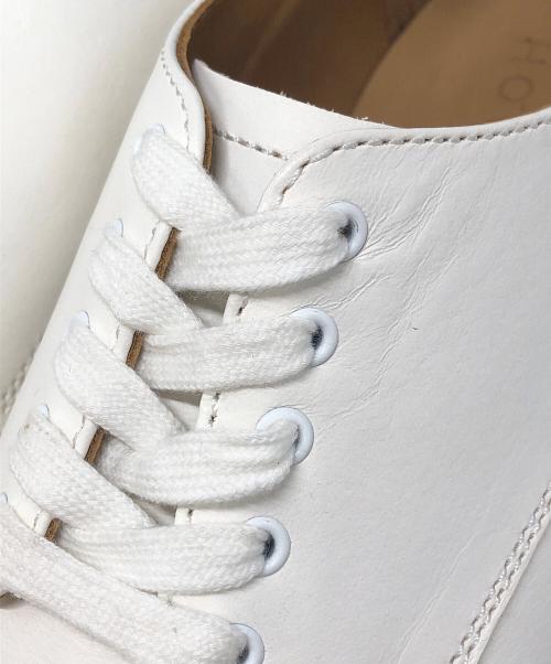 MARGARET HOWELL（マーガレットハウエル）MARGARET HOWELL (マーガレットハウエル) クレープソール ダービーシューズ ホワイト サイズ:6 1/2の古着・服飾アイテム