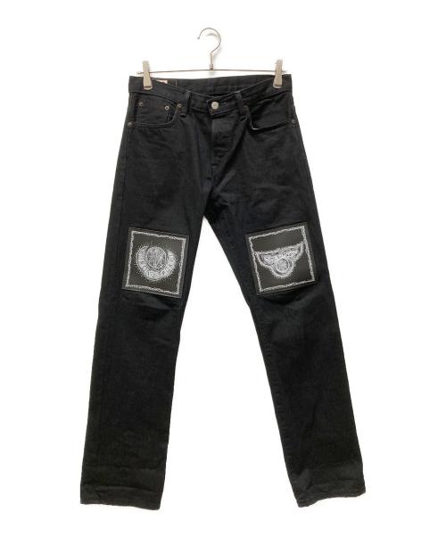 EDWIN（エドウィン）EDWIN (エドウィン) Jamie Reid (ジェイミー・リード) セルビッチデニムパンツ ブラック サイズ:W29の古着・服飾アイテム
