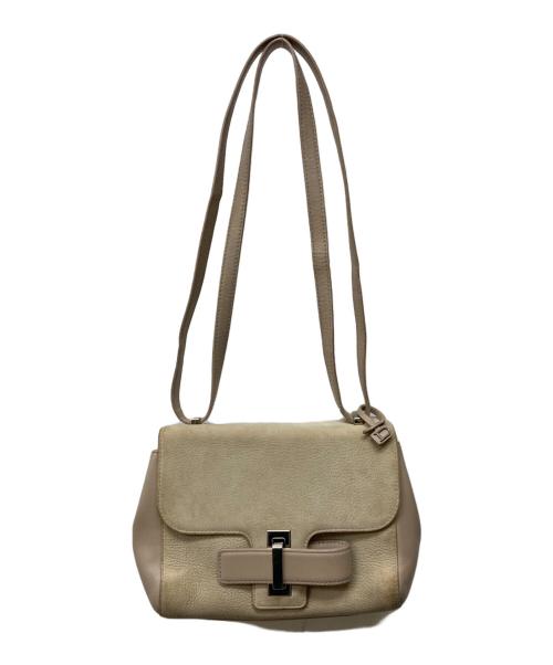DELVAUX（デルヴォー）DELVAUX (デルヴォー) ショルダーバッグ ベージュの古着・服飾アイテム