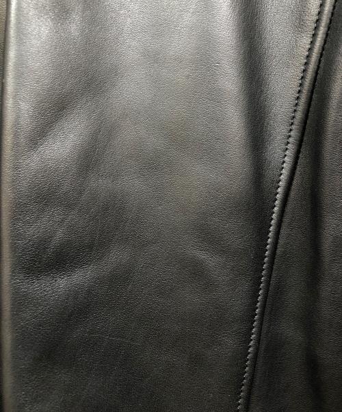 ONOFF（オノフ）ONOFF (オノフ) ホースレザーダブルレザージャケット ブラック サイズ:Mの古着・服飾アイテム
