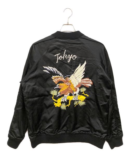 whiz limited（ウィズリミテッド）whiz limited (ウィズリミテッド) リバーシブルスカジャン ブラック サイズ:Ⅼの古着・服飾アイテム