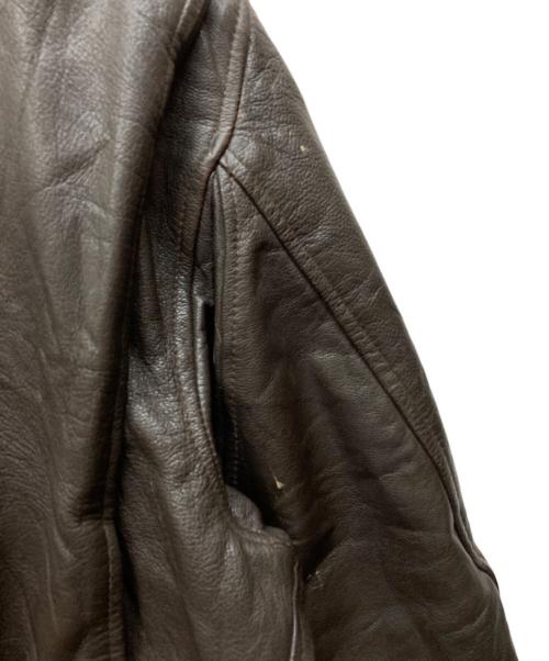 cooper（クーパー）COOPER (クーパー) G-1フライトジャケット ブラウン サイズ:SIZE 42の古着・服飾アイテム