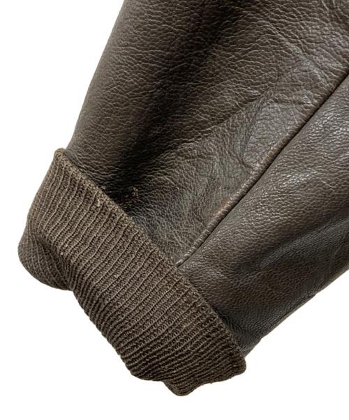 cooper（クーパー）COOPER (クーパー) G-1フライトジャケット ブラウン サイズ:SIZE 42の古着・服飾アイテム