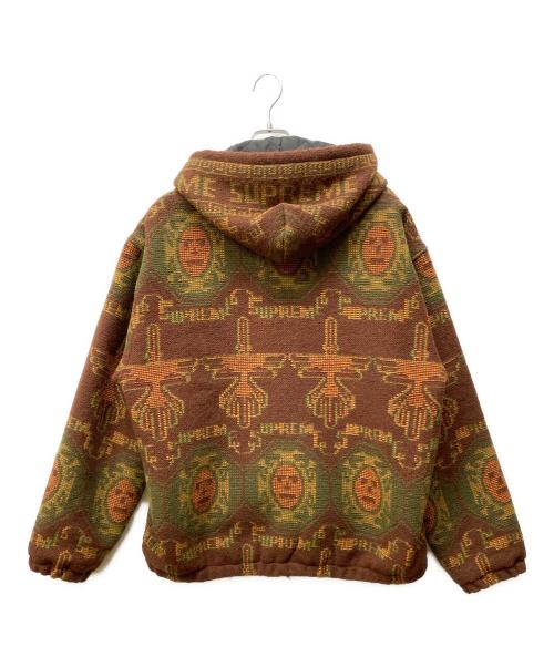 SUPREME（シュプリーム）Supreme (シュプリーム) WOVEN HOODED JACKET ブラウン サイズ:Lの古着・服飾アイテム