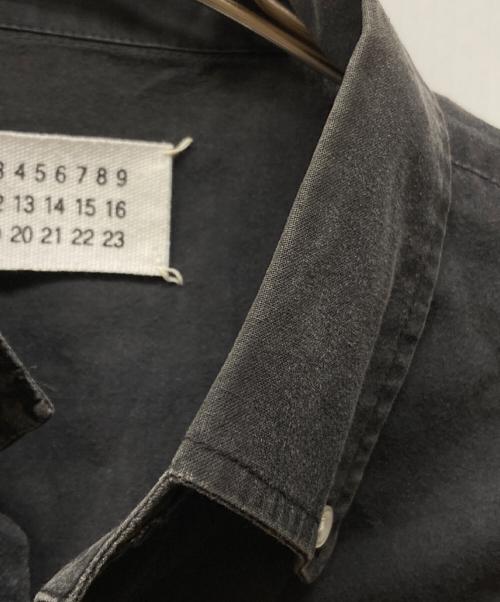 Martin Margiela 10（マルタン・マルジェラ 10）Martin Margiela 10 (マルタン・マルジェラ 10) 03年AW コットンシャツ グレー サイズ:SIZE 3の古着・服飾アイテム