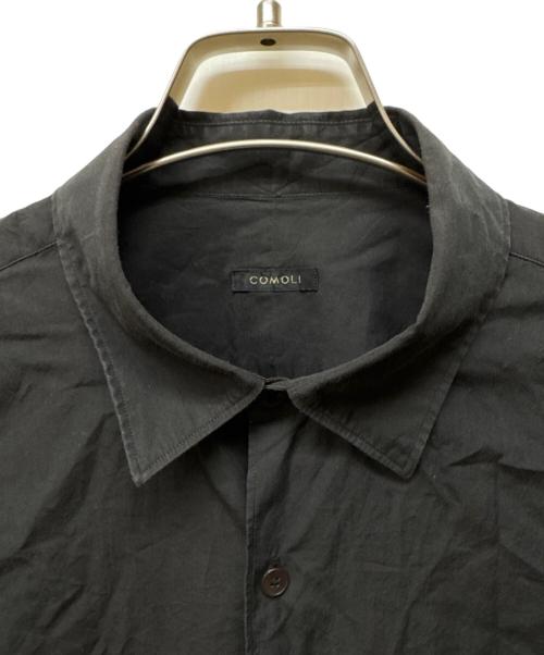 COMOLI（コモリ）COMOLI (コモリ) コモリシャツ ブラック サイズ:4の古着・服飾アイテム