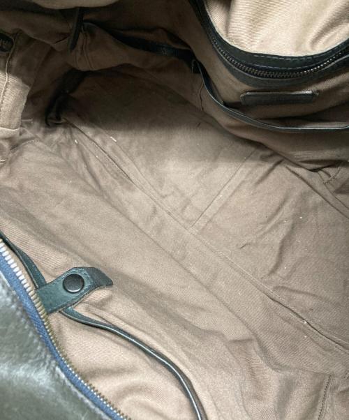 dan genten（ダン ゲンテン）dan genten (ダン ゲンテン) 2WAYボストンバッグ ブラック×カーキの古着・服飾アイテム