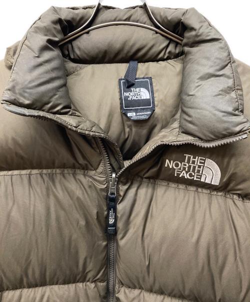 THE NORTH FACE（ザ ノース フェイス）THE NORTH FACE (ザ ノース フェイス) バックセンターロゴヌプシジャケット ブラウン サイズ:Lの古着・服飾アイテム