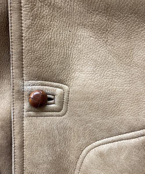 Wind Armor（ウィンドアーマー）Wind Armor (ウィンドアーマー) ムートンコート ブラウン サイズ:Mの古着・服飾アイテム