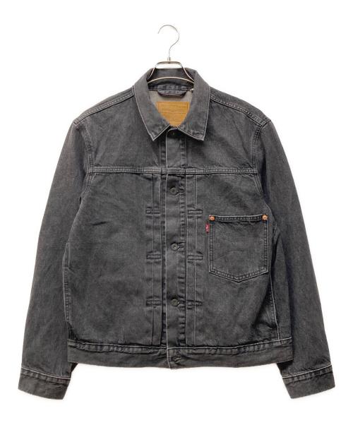 LEVI'S（リーバイス）LEVI'S (リーバイス) トラッカージャケット STONEWASH ブラック サイズ:SIZE Mの古着・服飾アイテム