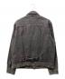 LEVI'S (リーバイス) トラッカージャケット STONEWASH ブラック サイズ:SIZE M：13000円