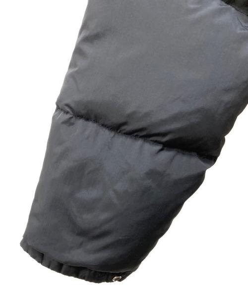 Burberry's（バーバリー）Burberry's (バーバリーズ) ノヴァチェックライニングダウンジャケット ブラック×イエロー サイズ:size140の古着・服飾アイテム