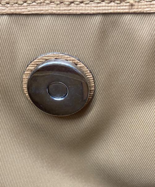 GUCCI（グッチ）GUCCI (グッチ) チルドレンズ キトゥン キャット 2WAYバッグ グリーン×ブラウンの古着・服飾アイテム