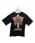 VANSON (バンソン) GALFY (ガルフィー) JACKROSE (ジャックローズ) 骨犬TEE ブラック サイズ:ＸＬ：8000円