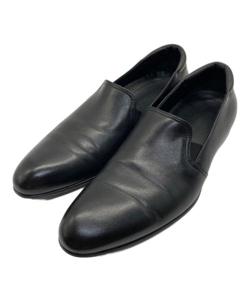 GIORGIO ARMANI（ジョルジョアルマーニ）GIORGIO ARMANI (ジョルジョアルマーニ) ドライビングシューズ ブラック サイズ:SIZE 40の古着・服飾アイテム