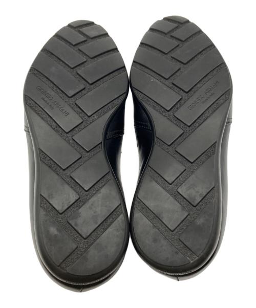 GIORGIO ARMANI（ジョルジョアルマーニ）GIORGIO ARMANI (ジョルジョアルマーニ) ドライビングシューズ ブラック サイズ:SIZE 40の古着・服飾アイテム