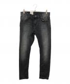 NUDIE JEANSヌーディー・ジーンズ）の古着「tight terryデニムパンツ」｜グレー