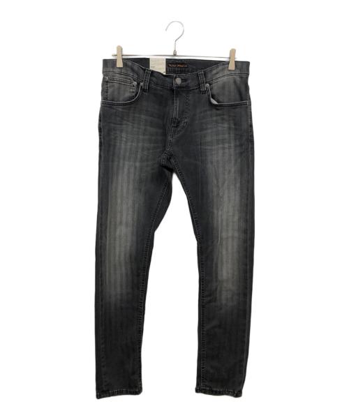 NUDIE JEANS（ヌーディー・ジーンズ）NUDIE JEANS (ヌーディー・ジーンズ) tight terryデニムパンツ グレー サイズ:W32の古着・服飾アイテム