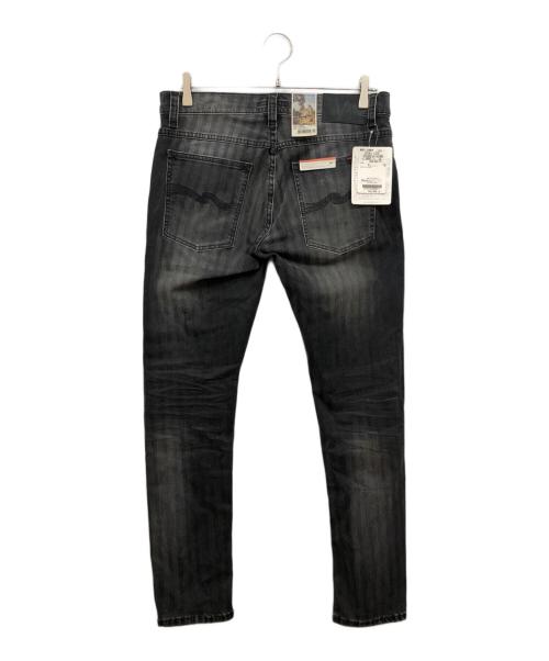 NUDIE JEANS（ヌーディー・ジーンズ）NUDIE JEANS (ヌーディー・ジーンズ) tight terryデニムパンツ グレー サイズ:W32の古着・服飾アイテム